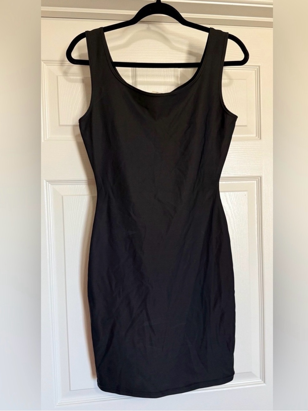 Maidenform Flexees 83031 XL Black Firm Control Shapewear Full Slip Smoothing